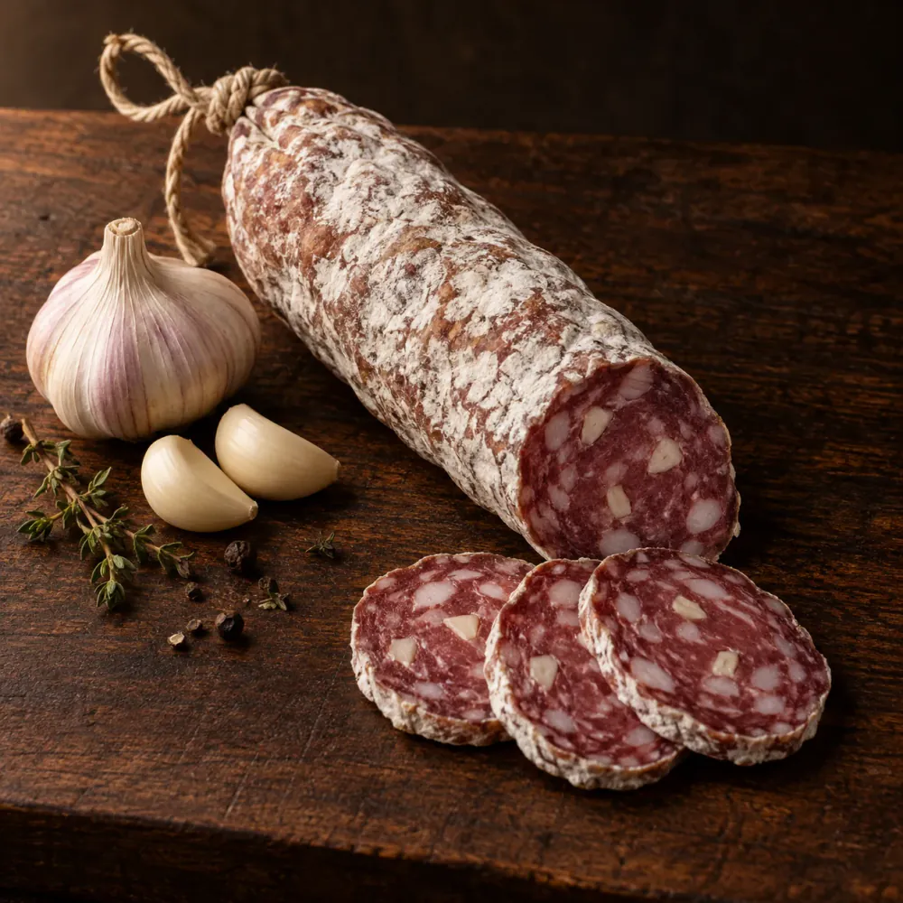 Illustration : saucisson Ail