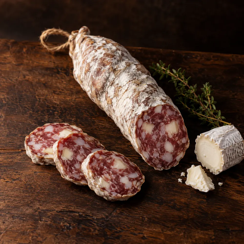 Illustration : saucisson Fromage de chèvre