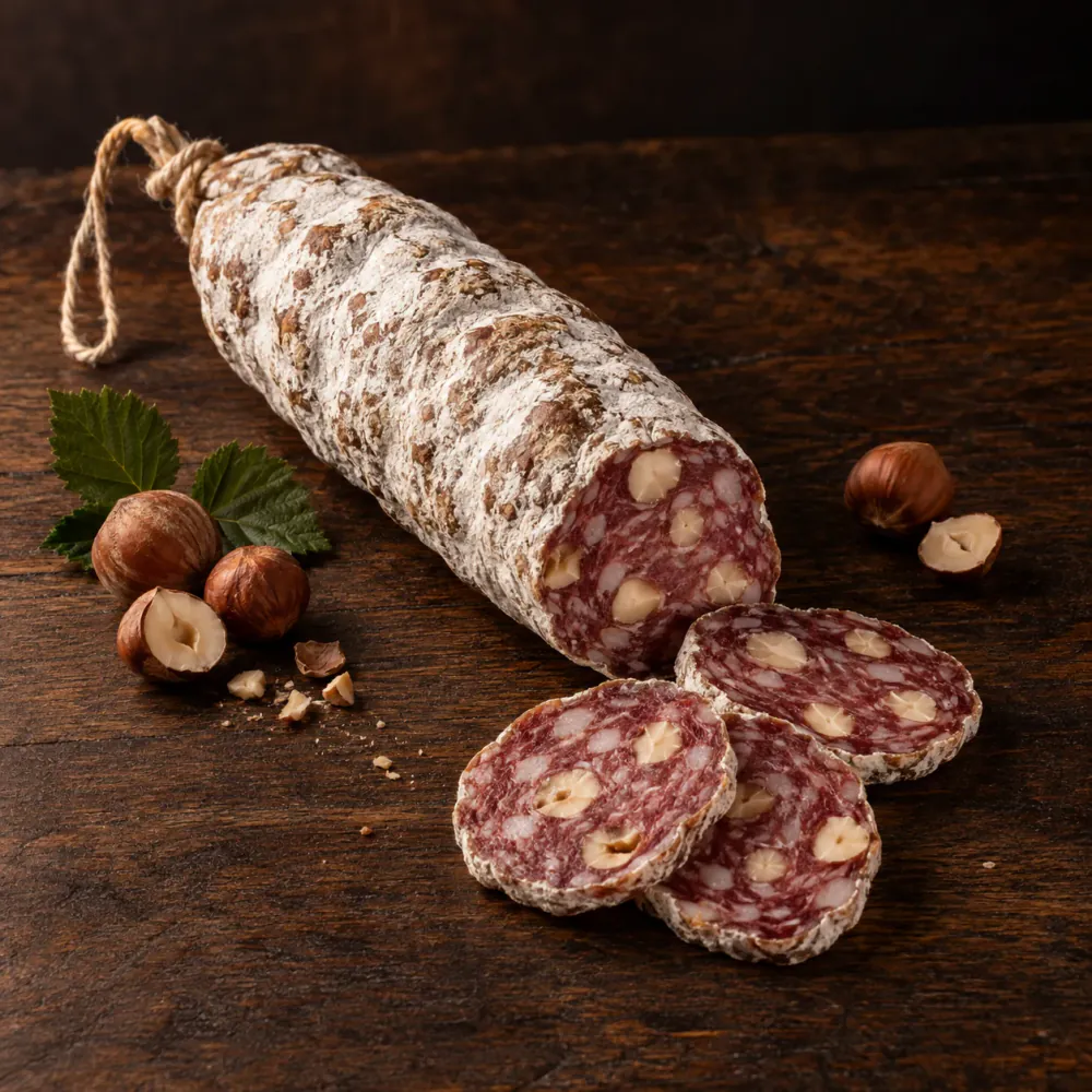 Saucisson Noisettes, illustration
