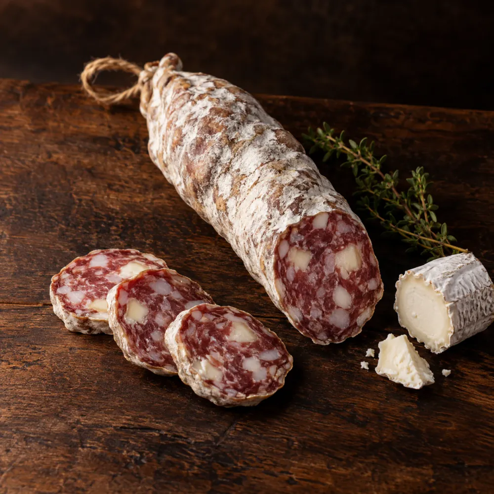 Illustration : Saucisson Fromage de chèvre