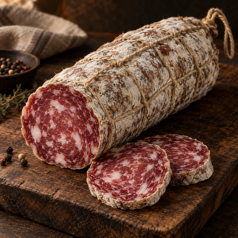 Illustration : Saucisson bridé 1 kg